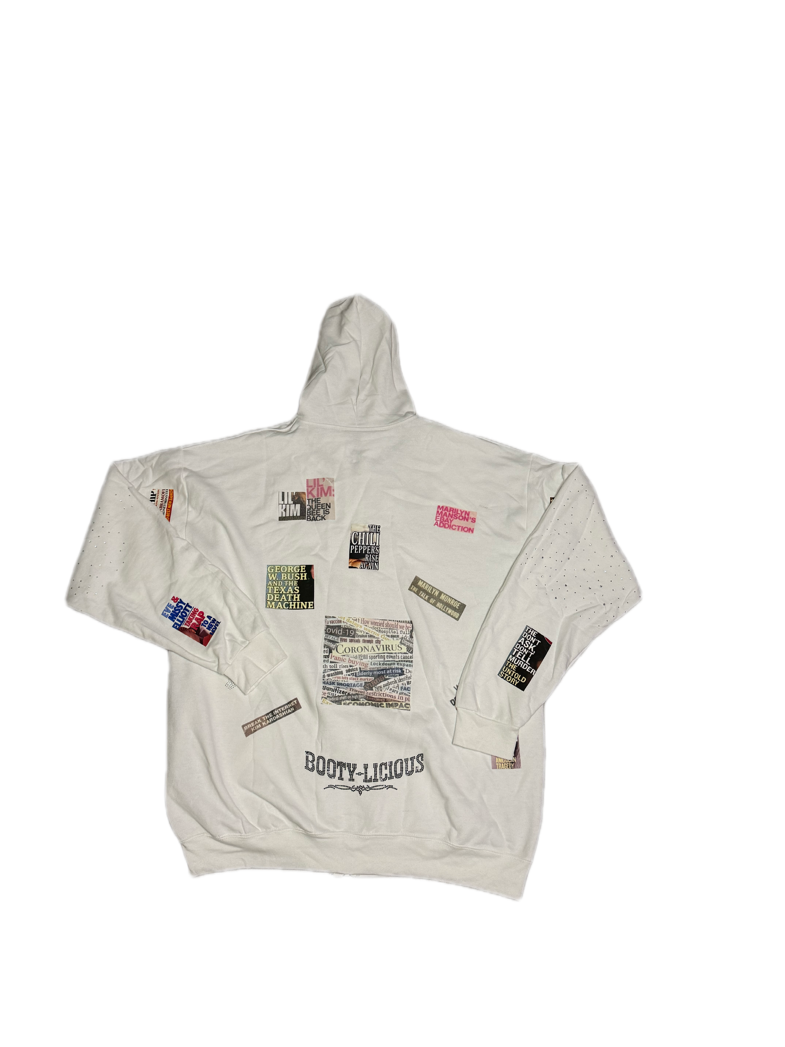 Magazine Hoodie back